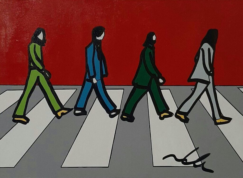 Marco Lodola - Abbey Road